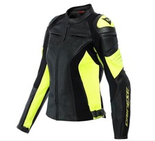 Giacca pelle gialla dainese - pelle,