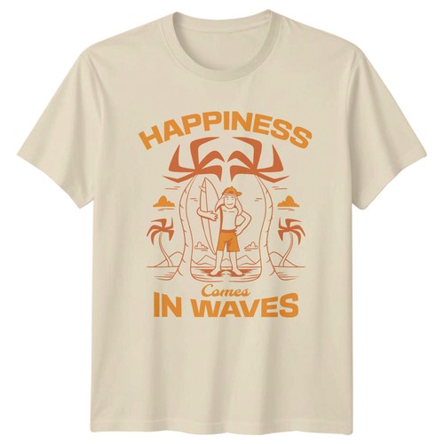 Shirt happiness comes in - t-shirt,