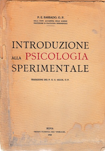 Introduzione alla psicologia