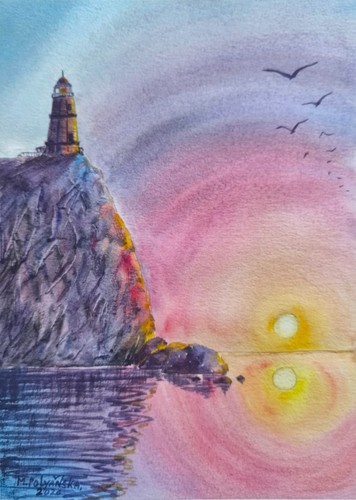 Faro uccellini originale opere - faro,