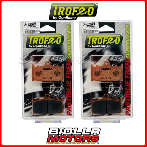 Kit pastiglie freno trofeo - kit,