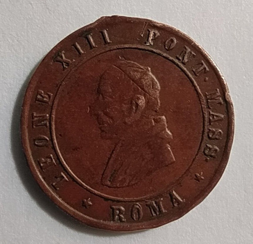 Medaglietta leone xiii pont - xiii,