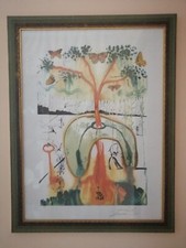 Salvador Dalì Serigrafia "A