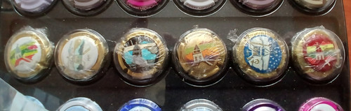 Capsules champagne pierre - 6, de