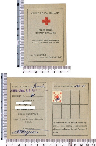 Croce rossa italiana giovanile - croce,