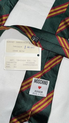 Cravatta moschino 100 seta - moschino, 100%