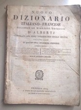 NEW ITALIAN FRENCH DICTIONARY