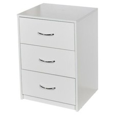 Comodino 3 cassetti mobiletto