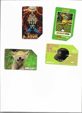 4 TELECOM PHONE CARDS LATE 90s