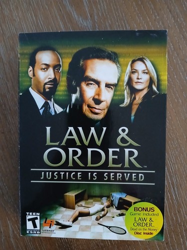 Law order justice - justice, served