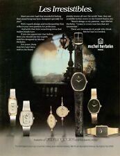 MICHEL HERBELIN PARIS MODELLI  Pubblicita'  1980  1 Pagina originale OROLOGIO 