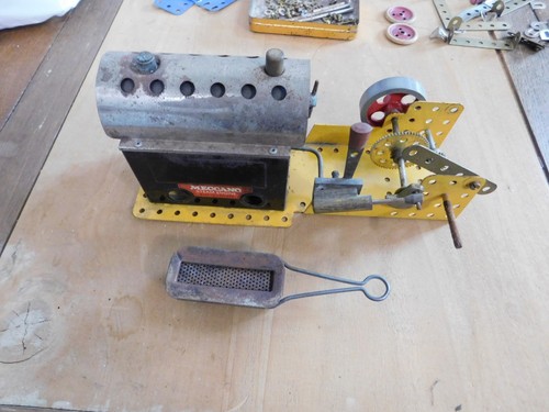 Meccano moteur vapeur - meccano,