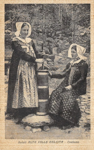 2702 cartolina saluti - cartolina, alta