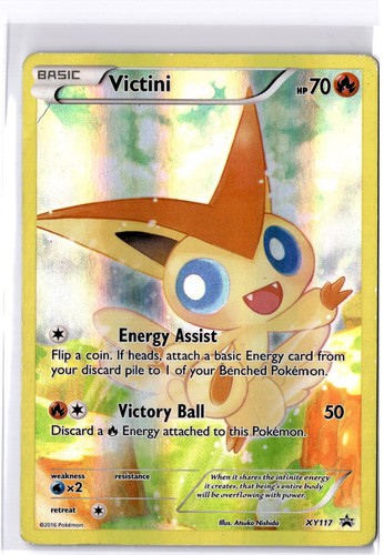 Danneggiato victini xy117 - victini,