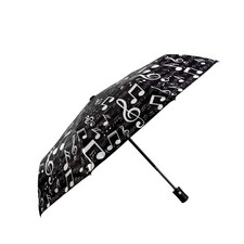 OMBRELLO RICHIUDIBILE  AUTOMATICO A SCATTO NOTE MUSICALI ORIGINALE ITOTAL