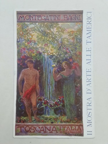 Cartolina mostra arte tamerici - cartolina,