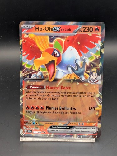 Carte pokemon de - ho-oh, ex