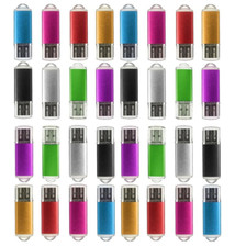 Lotto all'ingrosso USB 2.0 Flash Memory Stick Thumb Pen Drive U Disk per archiviazione dati