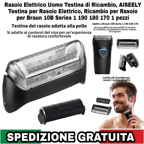Testina ricambio rasoio - x,