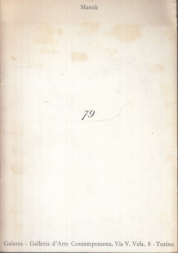 Manzu catalogo - 79, catalogo--