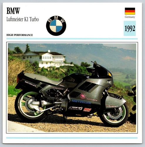 Scheda moto bmw luftmeister - moto, k1