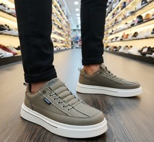 BAOJI Men's Gray Chunky