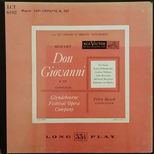 Box mozart don giovanni - lp-box,