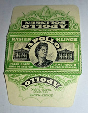"APOLLO-  Lametta da collezione Hojas de afeitar Vintage Razor blade