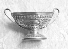 Saliera argento Solid Silver London 1891 Salt Cellar Charles Stuart  Harris 