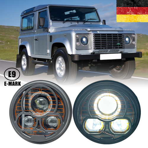 Coppia fari led pollici - coppia, 7
