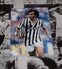 Autografo michel platini juve - platini,