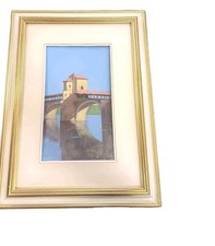 dipinto olio su cartoncino