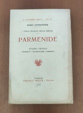 PARMENIDE. (Il pensiero greco)
