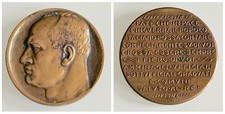Medaglia Discorso Mussolini