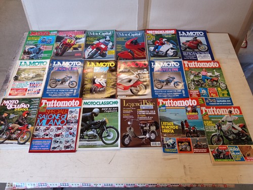Lotto riviste moto epoca - lotto,