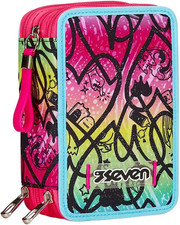 Astuccio 3 Scomparti, Rosa