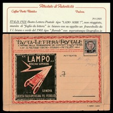 1921 Regno d' Italia B.L.P