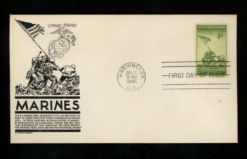Fdc 929 anderson 5 1945 - us,