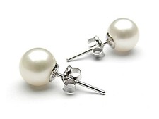 orecchini oro bianco 18 kt e