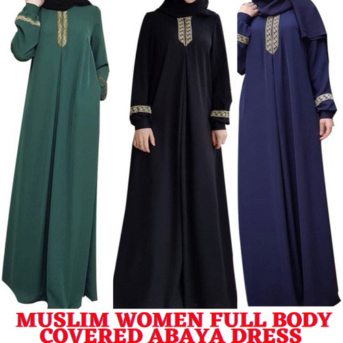 Maxi abito donna musulmano