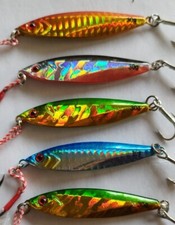 Metal jig minnow - metal, artificiale