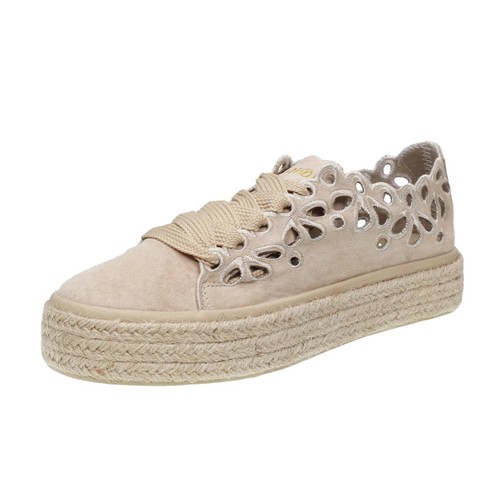 Cafe noir sneakers suede - cafe',