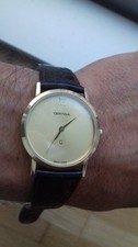 Certina Q ROMAN NUMBERS 203.1140.26 VINTAGE COLLECTION WATCH NOS SALC UHR