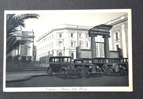 Cartolina catania palazzo - a),