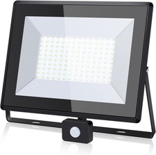 FARO LED 100 WATT FARETTO SENSORE 10000 L IP65 NATURALE ESTERNO 4000K AIGOSTAR