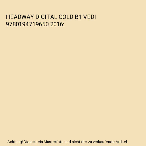 Headway digital gold vedi - headway,