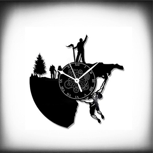 Orologio vinile parete - da,
