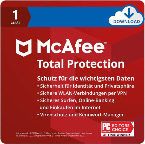 Mcafee total protection 2025 - mcafee,