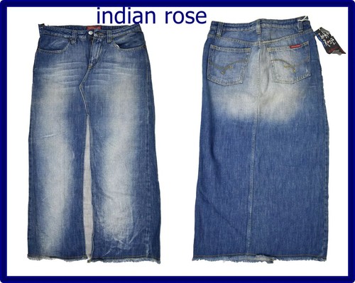 Gonna jeans donna lunga - jeans,
