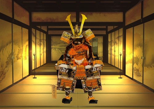 Set bambola giapponese samurai - giapponese,